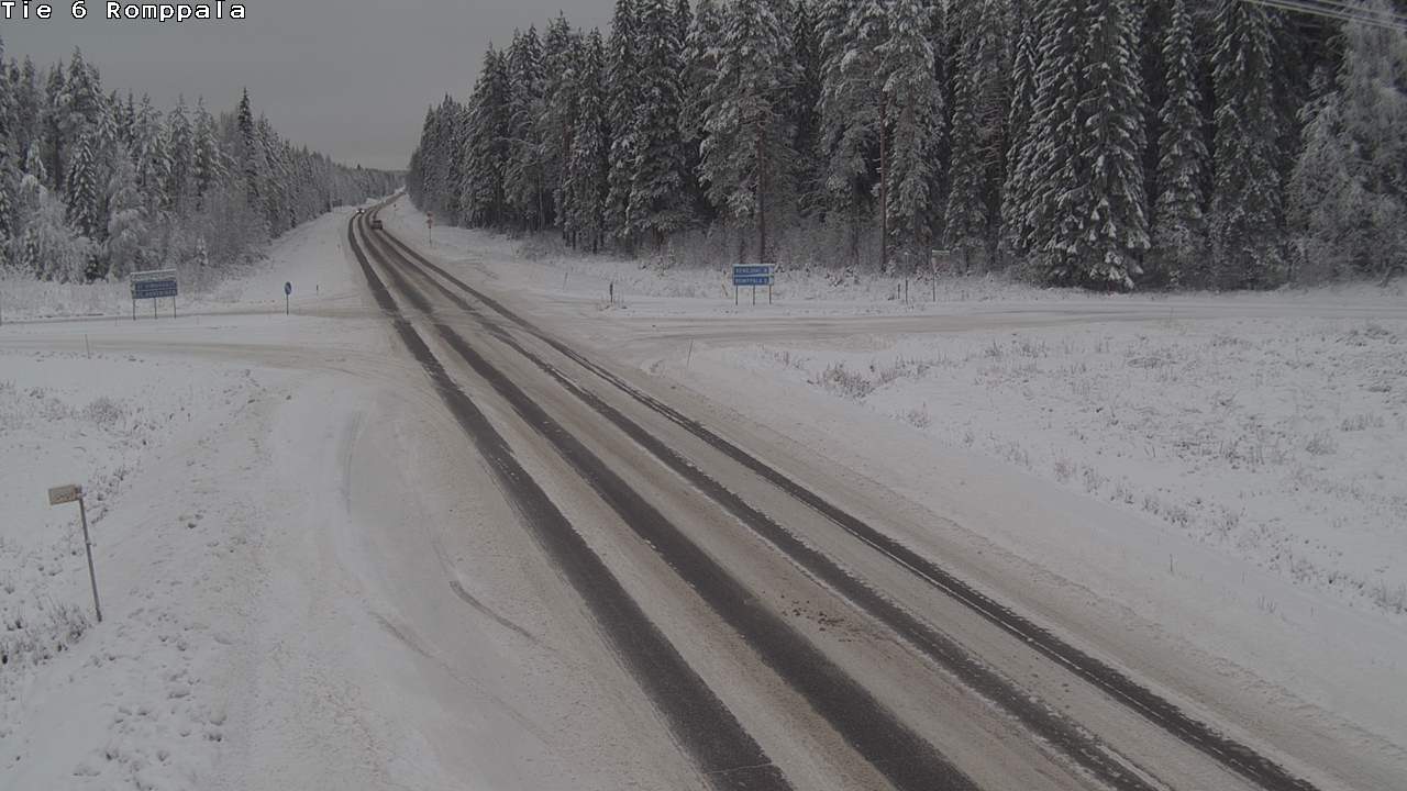 Kelikamerat Kuva Tie 6 Kontiolahti, Romppala, Kontiolahti, Pohjois-Karjala