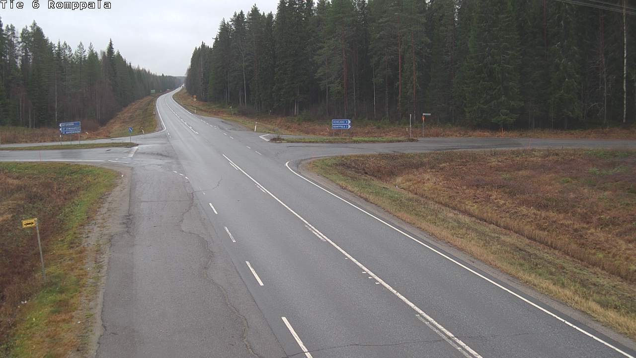 Kelikamerat Kuva Tie 6 Kontiolahti, Romppala, Kontiolahti, Pohjois-Karjala