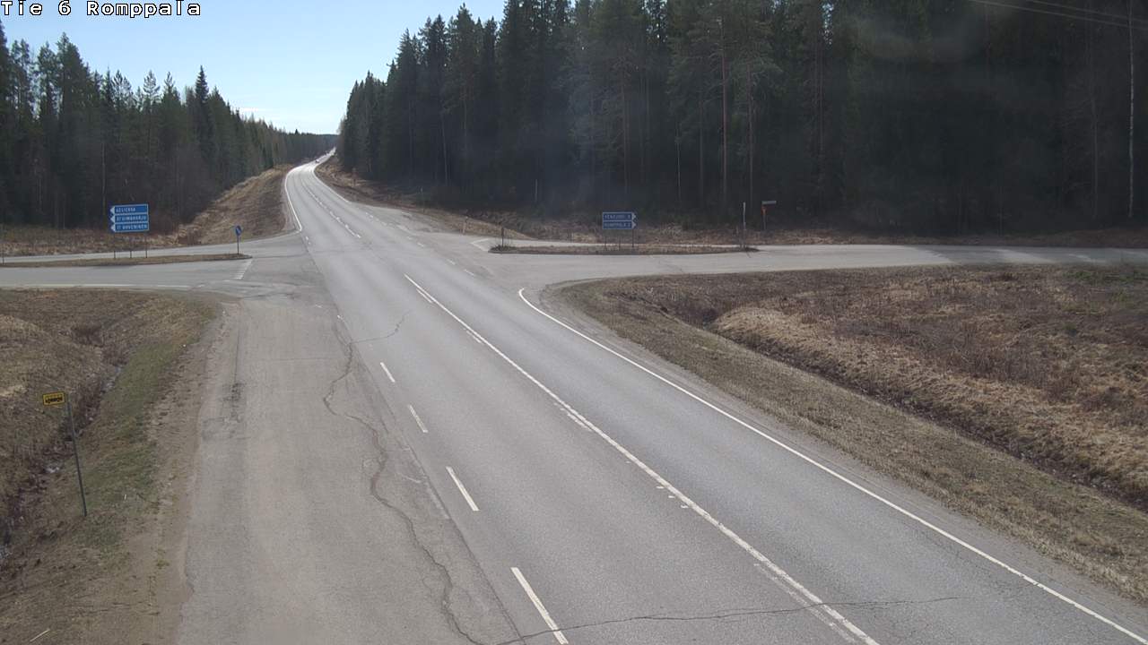 Kelikamerat Kuva Tie 6 Kontiolahti, Romppala, Kontiolahti, Pohjois-Karjala