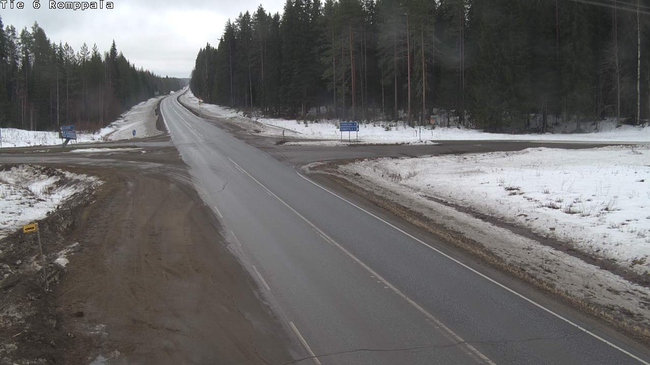 Kelikamerat Kuva Tie 6 Kontiolahti, Romppala, Kontiolahti, Pohjois-Karjala
