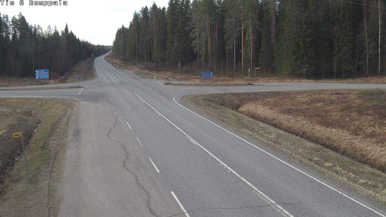 Kelikamerat Kuva Tie 6 Kontiolahti, Romppala, Kontiolahti, Pohjois-Karjala