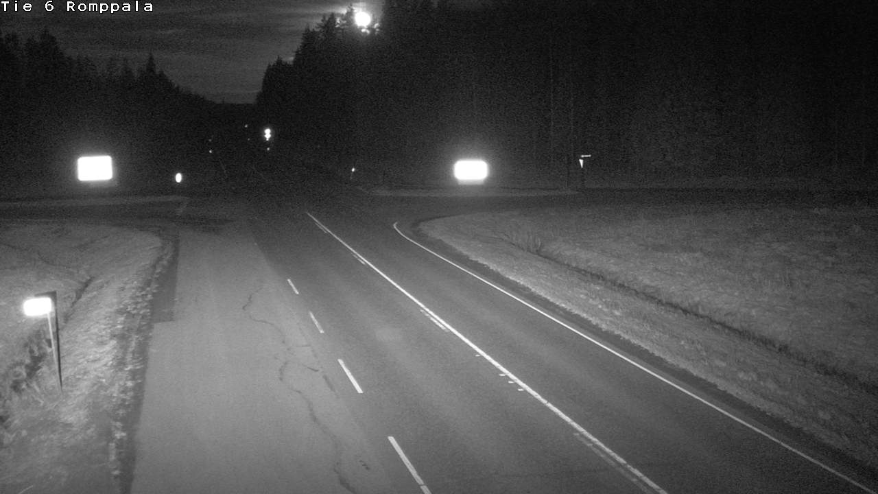 Weather Camera Image Road 6 Kontiolahti, Romppala, Kontiolahti, Pohjois-Karjala