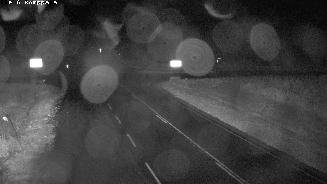 Weather Camera Image Road 6 Kontiolahti, Romppala, Kontiolahti, Pohjois-Karjala