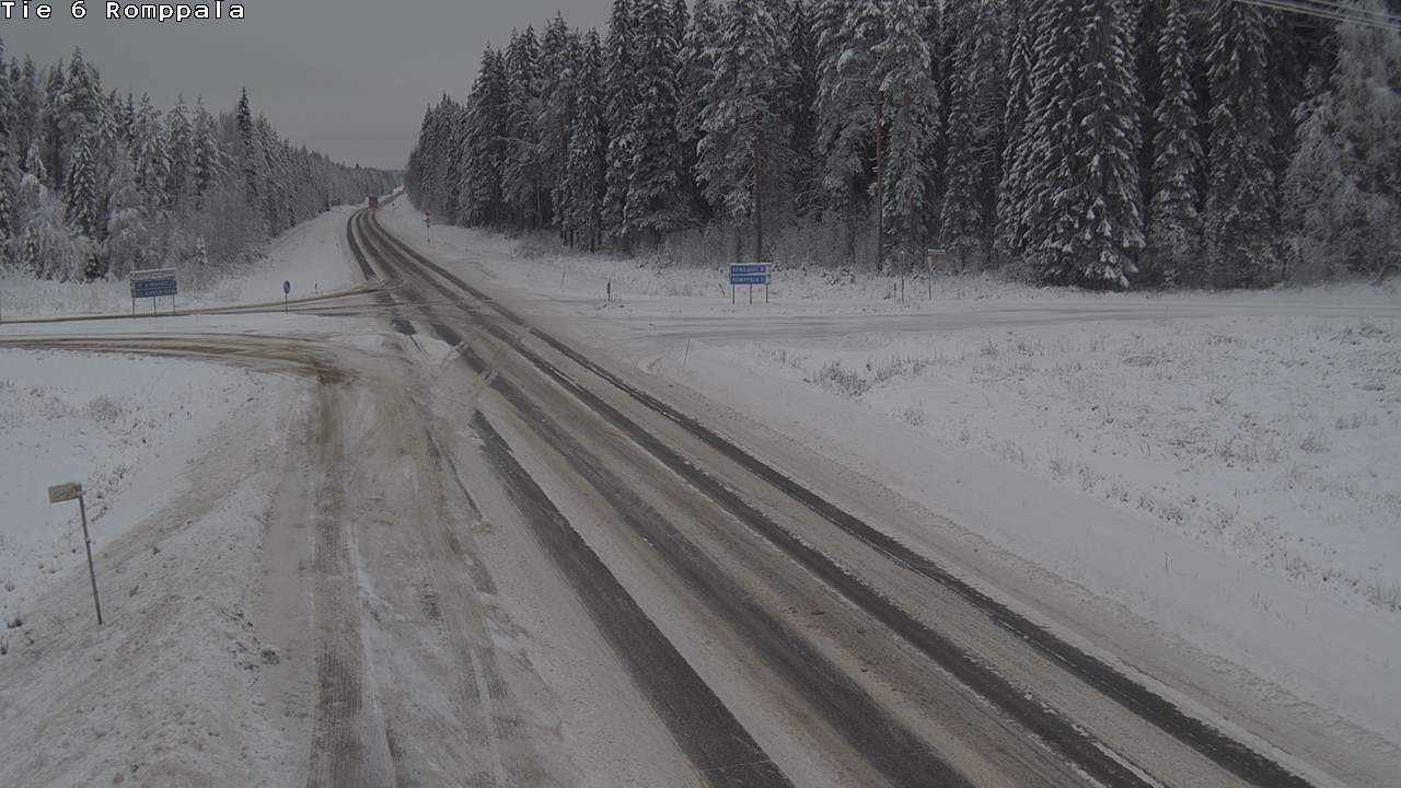 Kelikamerat Kuva Tie 6 Kontiolahti, Romppala, Kontiolahti, Pohjois-Karjala