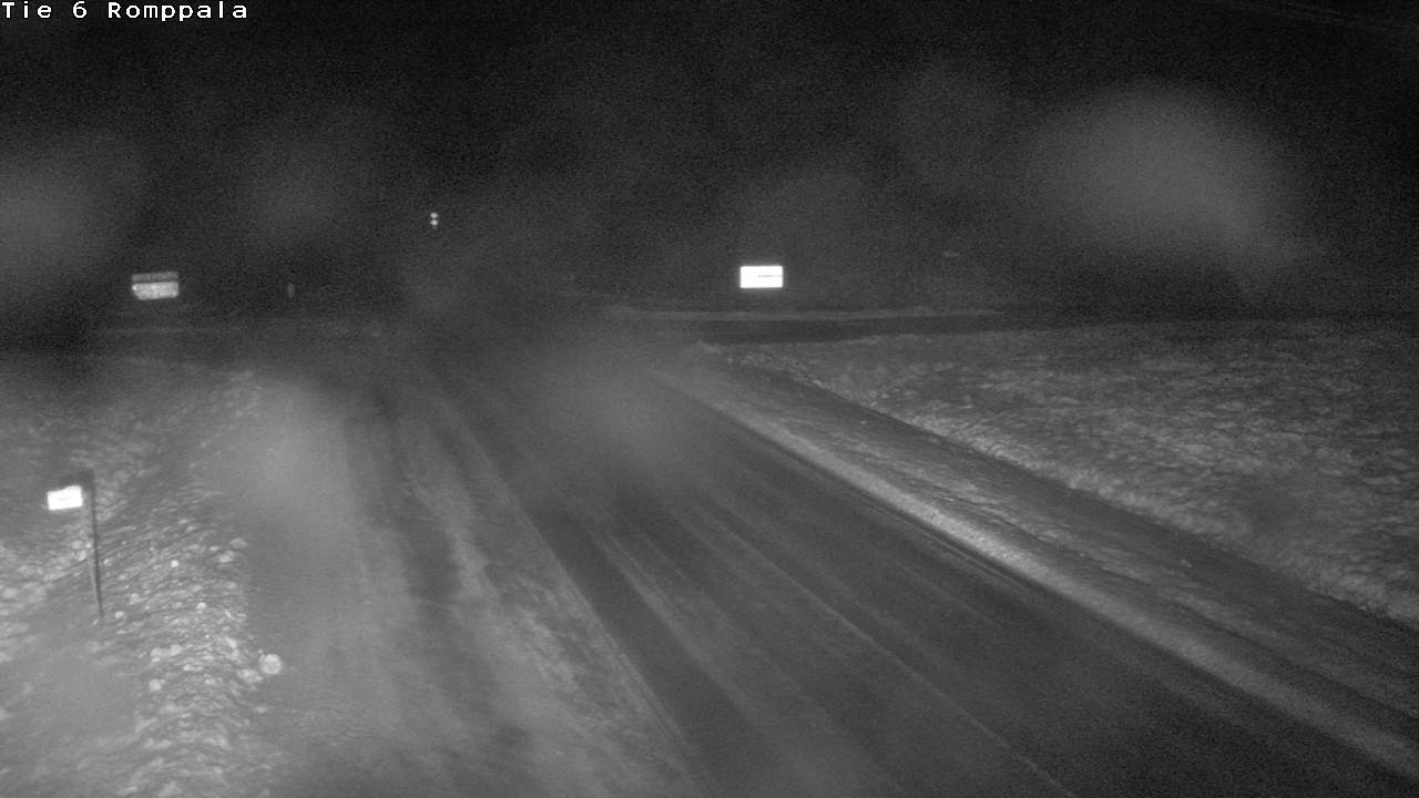 Weather Camera Image Väg 6 Kontiolax, Romppala, Kontiolahti, Pohjois-Karjala