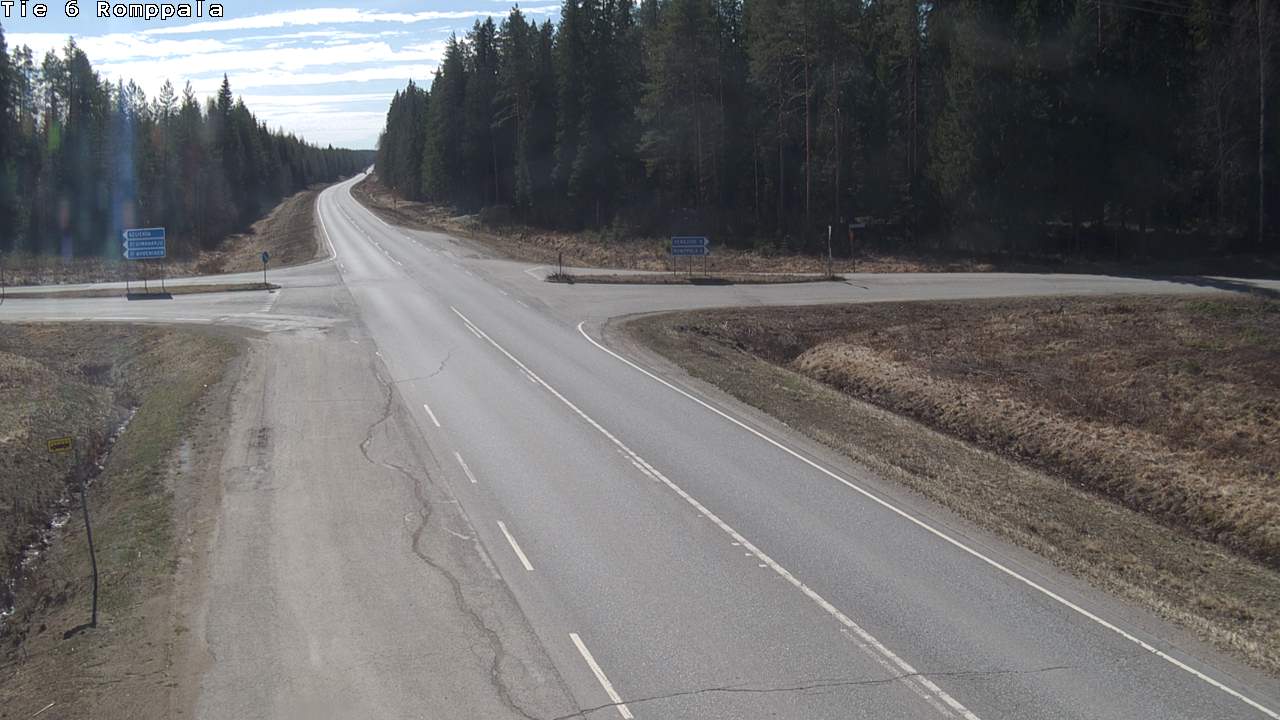 Kelikamerat Kuva Tie 6 Kontiolahti, Romppala, Kontiolahti, Pohjois-Karjala