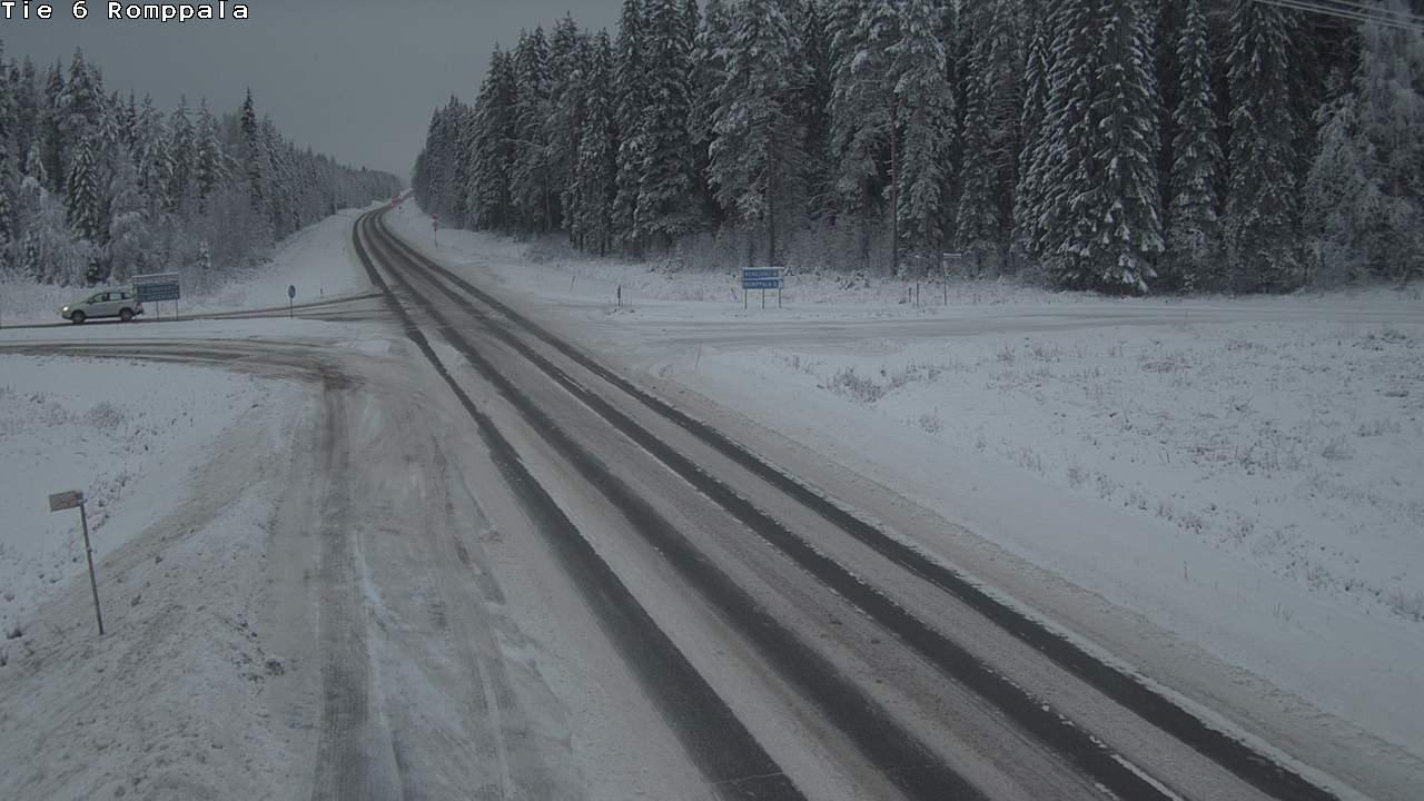 Kelikamerat Kuva Tie 6 Kontiolahti, Romppala, Kontiolahti, Pohjois-Karjala