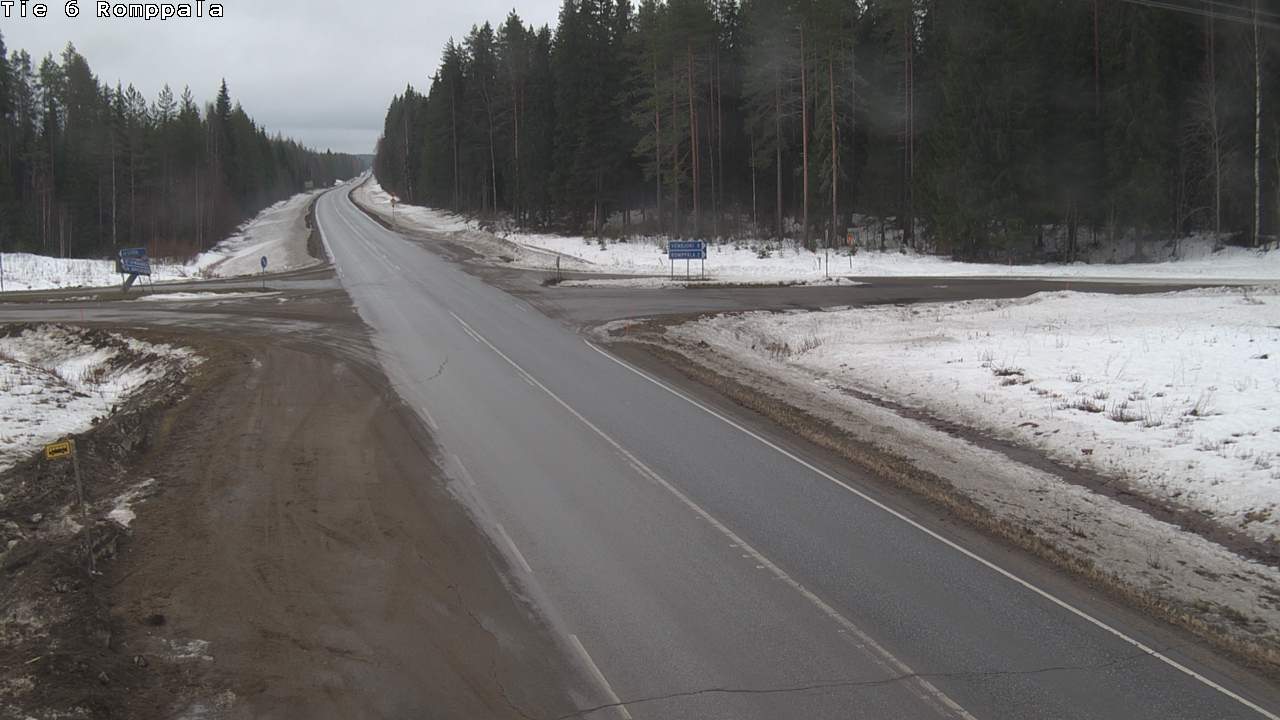 Kelikamerat Kuva Tie 6 Kontiolahti, Romppala, Kontiolahti, Pohjois-Karjala