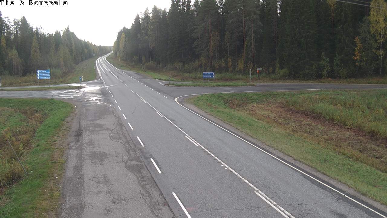 Kelikamerat Kuva Tie 6 Kontiolahti, Romppala, Kontiolahti, Pohjois-Karjala