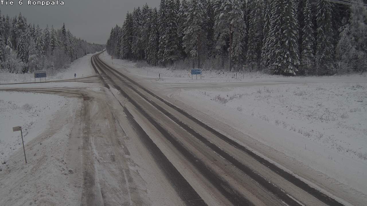 Kelikamerat Kuva Tie 6 Kontiolahti, Romppala, Kontiolahti, Pohjois-Karjala