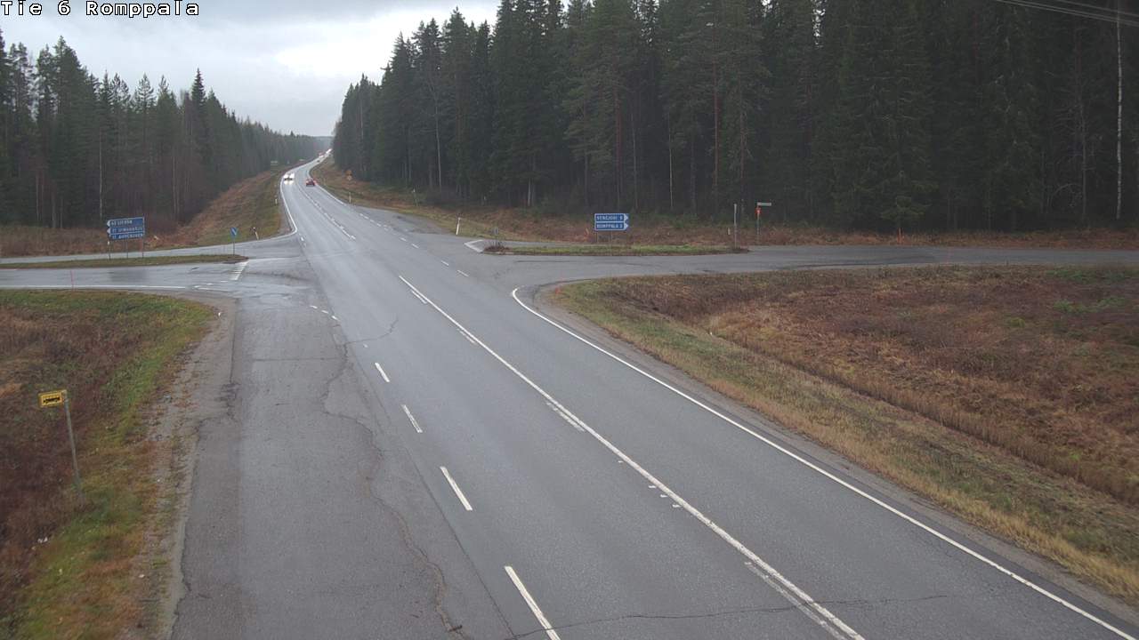 Kelikamerat Kuva Tie 6 Kontiolahti, Romppala, Kontiolahti, Pohjois-Karjala