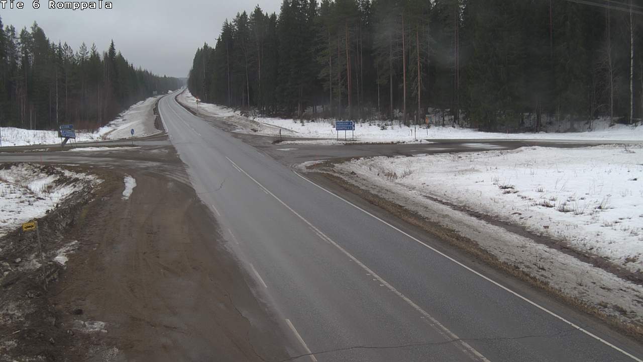 Kelikamerat Kuva Tie 6 Kontiolahti, Romppala, Kontiolahti, Pohjois-Karjala