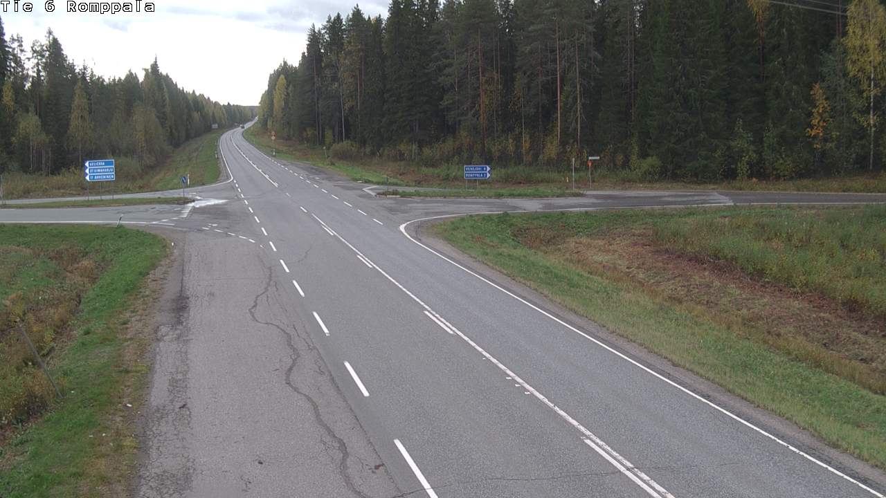 Kelikamerat Kuva Tie 6 Kontiolahti, Romppala, Kontiolahti, Pohjois-Karjala