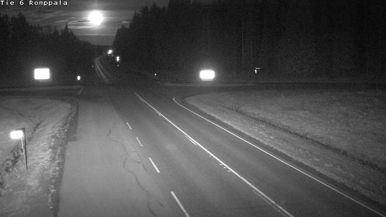 Weather Camera Image Road 6 Kontiolahti, Romppala, Kontiolahti, Pohjois-Karjala