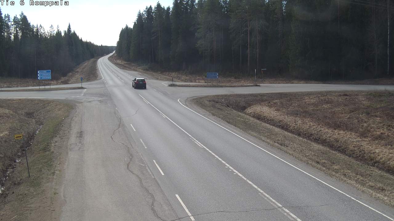 Kelikamerat Kuva Tie 6 Kontiolahti, Romppala, Kontiolahti, Pohjois-Karjala