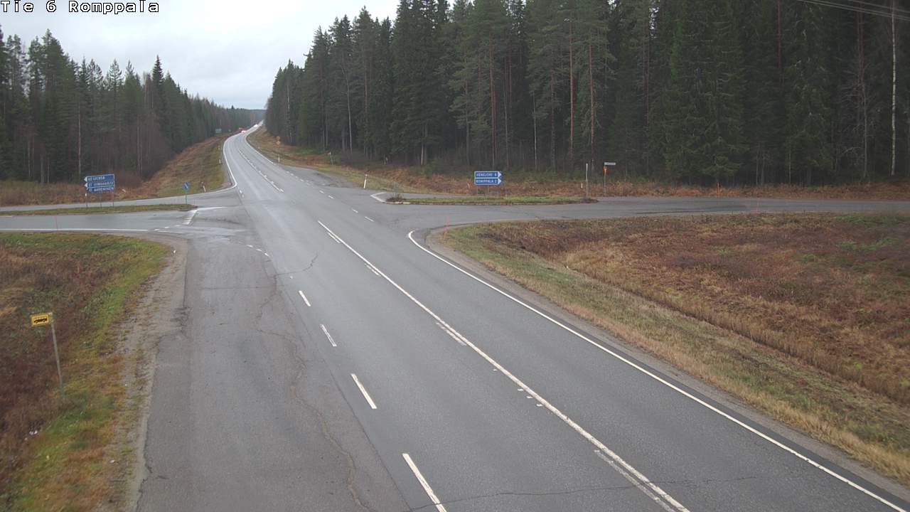 Kelikamerat Kuva Tie 6 Kontiolahti, Romppala, Kontiolahti, Pohjois-Karjala