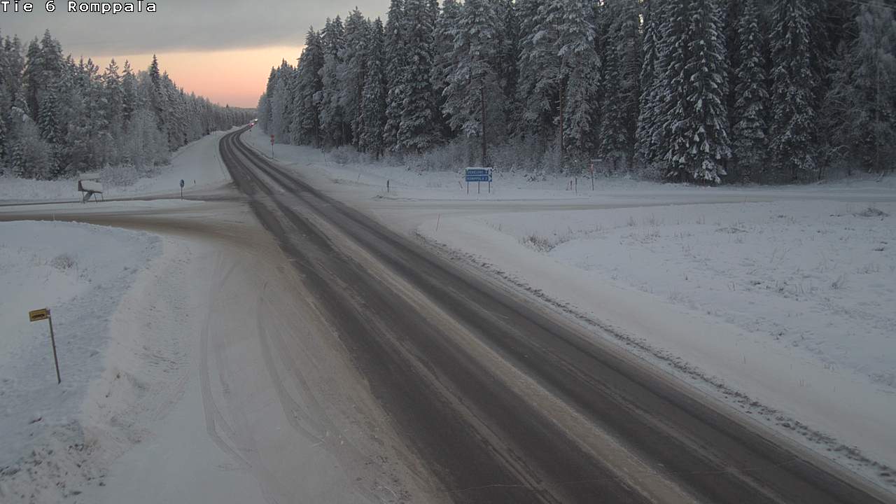 Kelikamerat Kuva Tie 6 Kontiolahti, Romppala, Kontiolahti, Pohjois-Karjala