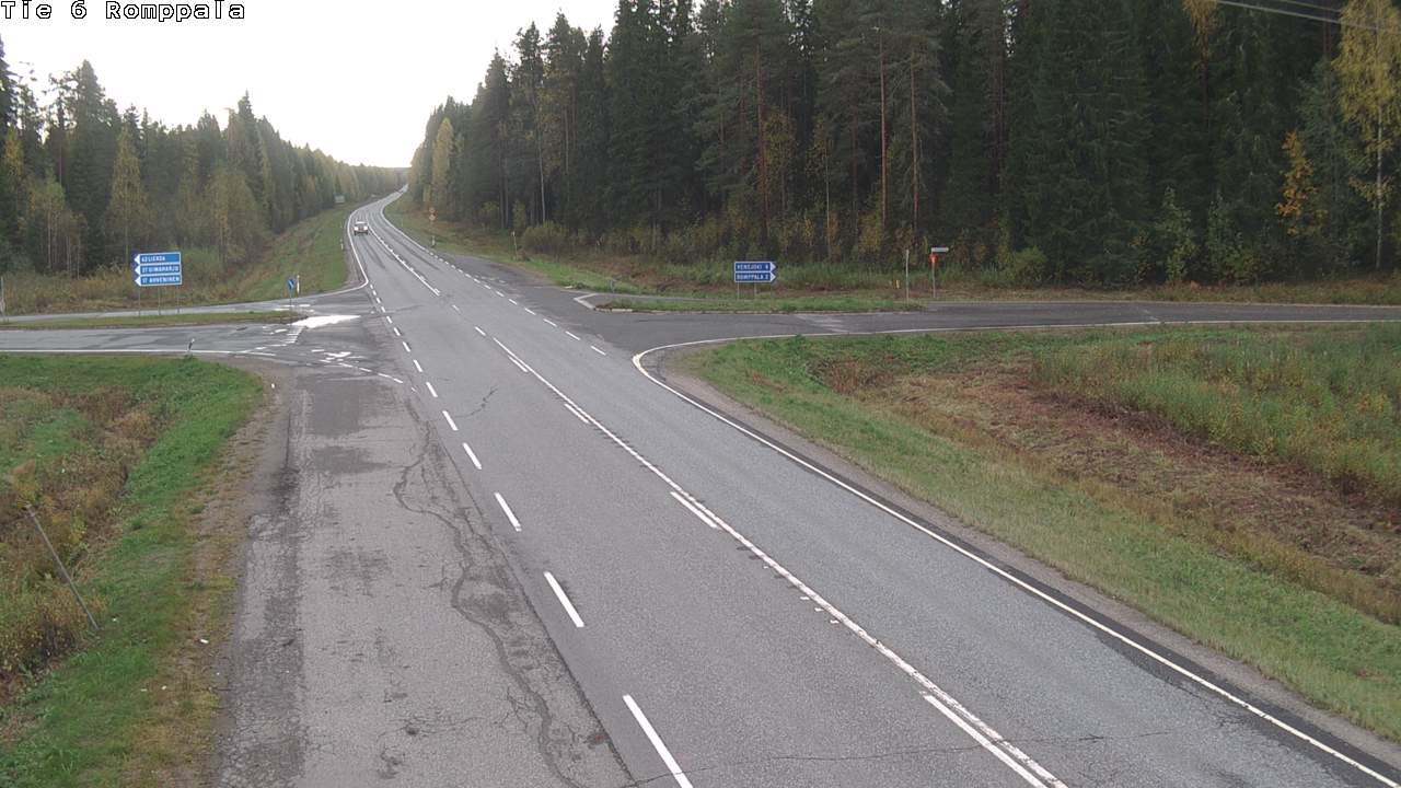 Kelikamerat Kuva Tie 6 Kontiolahti, Romppala, Kontiolahti, Pohjois-Karjala