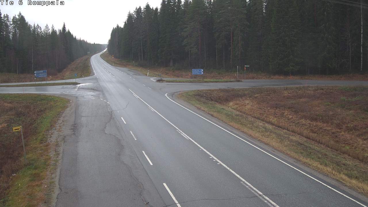 Kelikamerat Kuva Tie 6 Kontiolahti, Romppala, Kontiolahti, Pohjois-Karjala