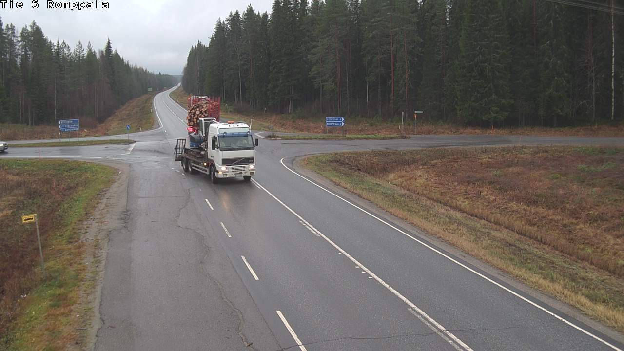 Kelikamerat Kuva Tie 6 Kontiolahti, Romppala, Kontiolahti, Pohjois-Karjala