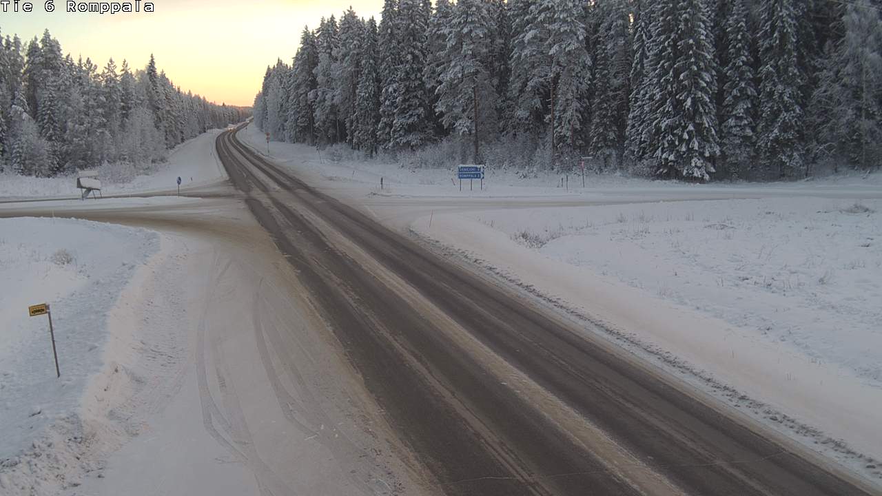 Kelikamerat Kuva Tie 6 Kontiolahti, Romppala, Kontiolahti, Pohjois-Karjala