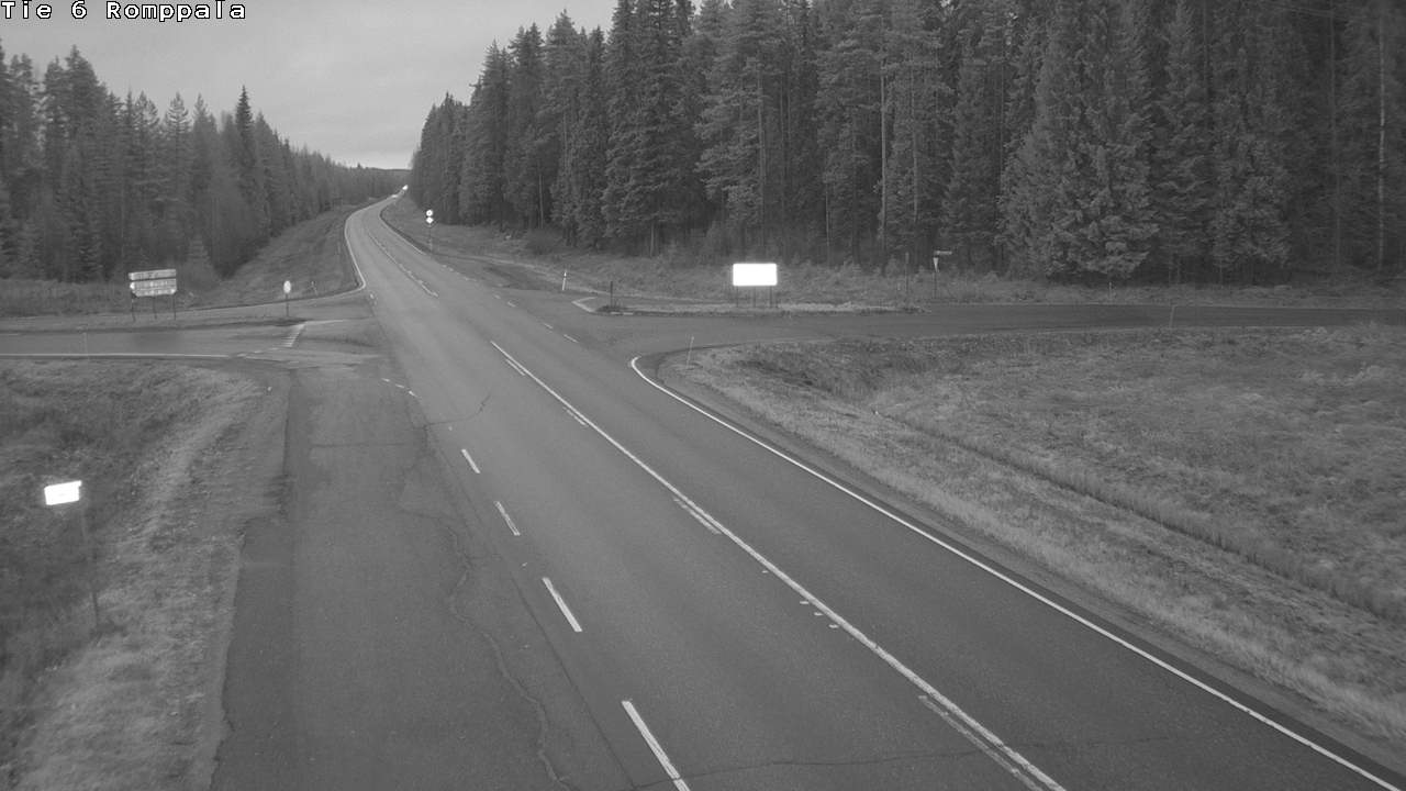 Kelikamerat Kuva Tie 6 Kontiolahti, Romppala, Kontiolahti, Pohjois-Karjala