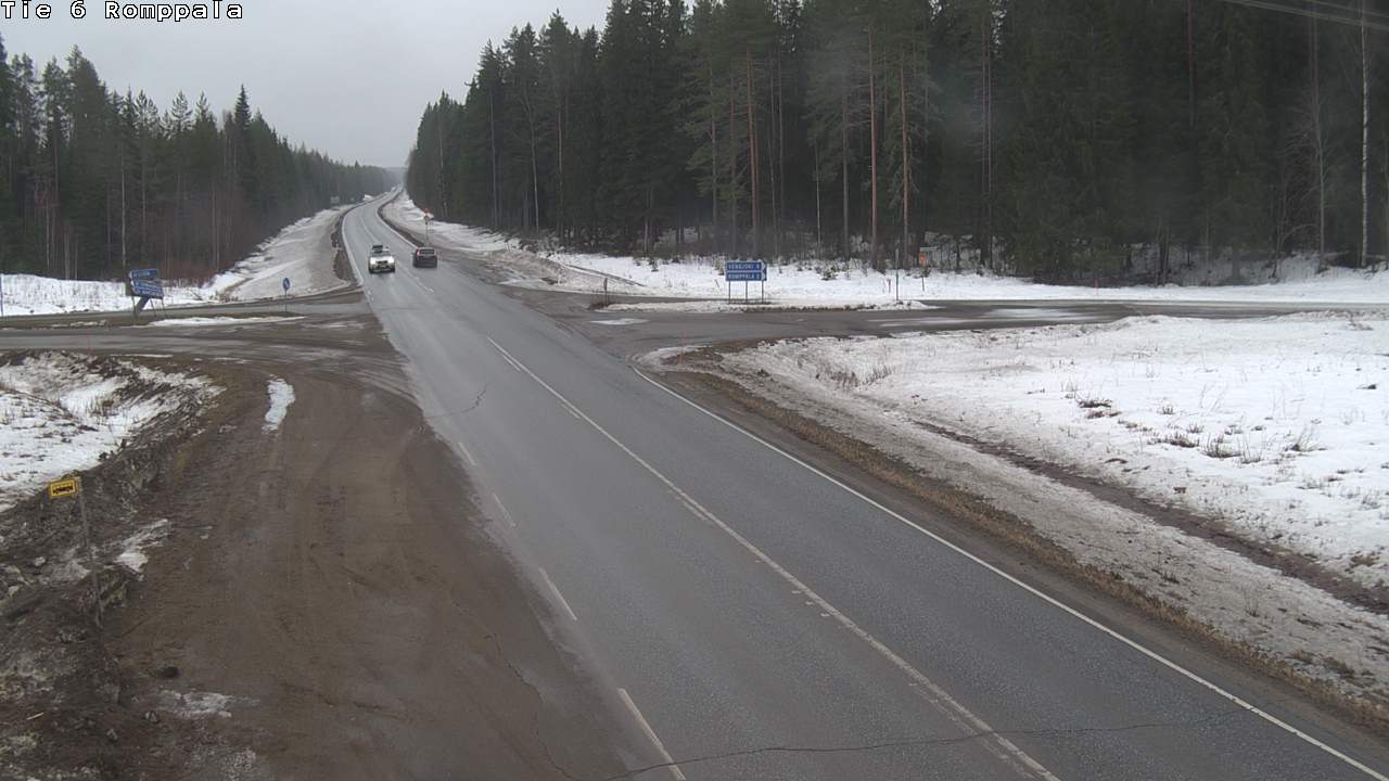 Kelikamerat Kuva Tie 6 Kontiolahti, Romppala, Kontiolahti, Pohjois-Karjala