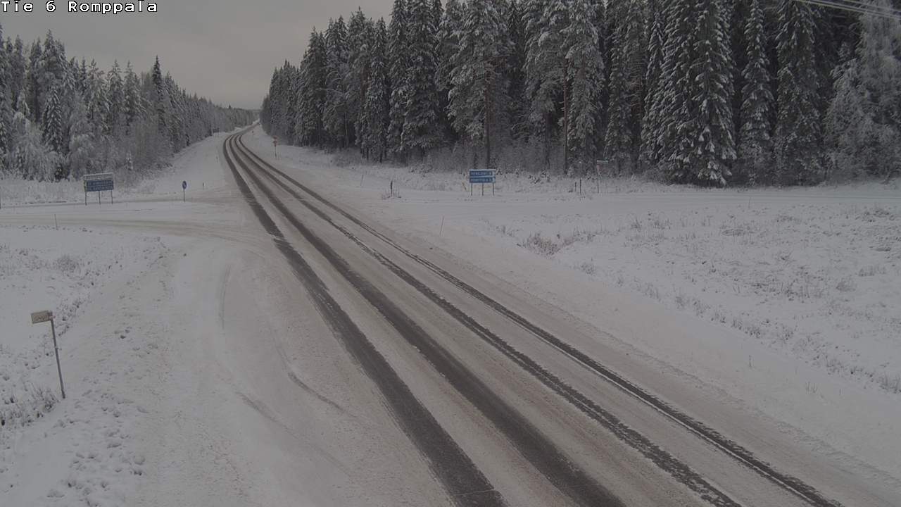 Kelikamerat Kuva Tie 6 Kontiolahti, Romppala, Kontiolahti, Pohjois-Karjala