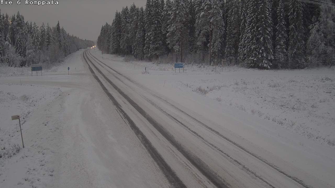 Kelikamerat Kuva Tie 6 Kontiolahti, Romppala, Kontiolahti, Pohjois-Karjala