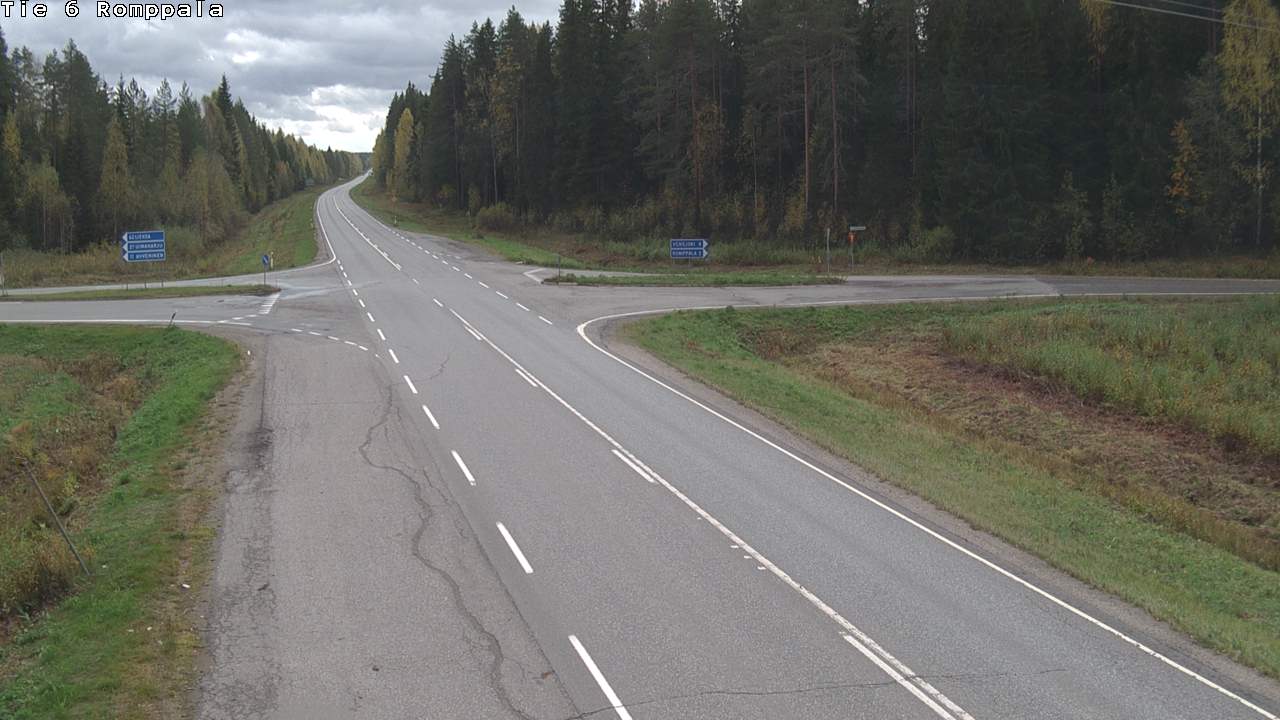 Kelikamerat Kuva Tie 6 Kontiolahti, Romppala, Kontiolahti, Pohjois-Karjala