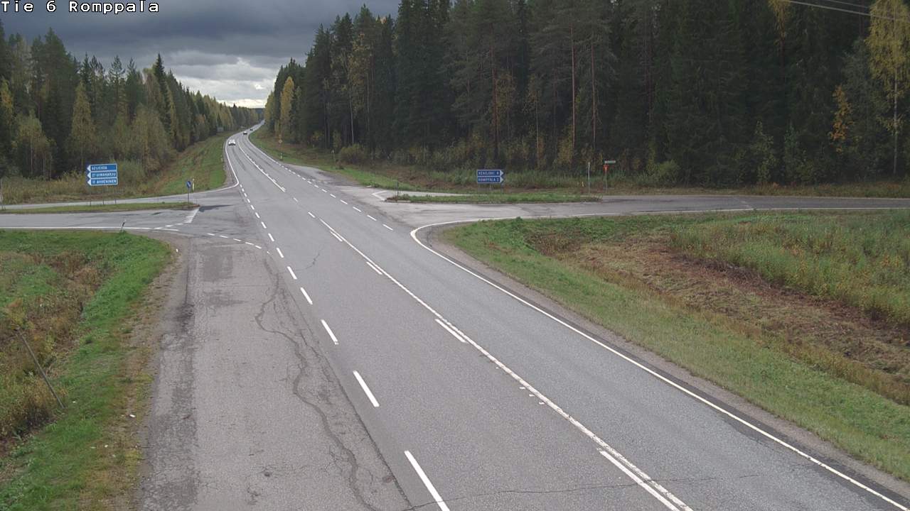 Kelikamerat Kuva Tie 6 Kontiolahti, Romppala, Kontiolahti, Pohjois-Karjala