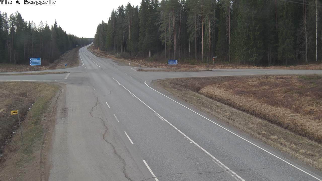 Kelikamerat Kuva Tie 6 Kontiolahti, Romppala, Kontiolahti, Pohjois-Karjala