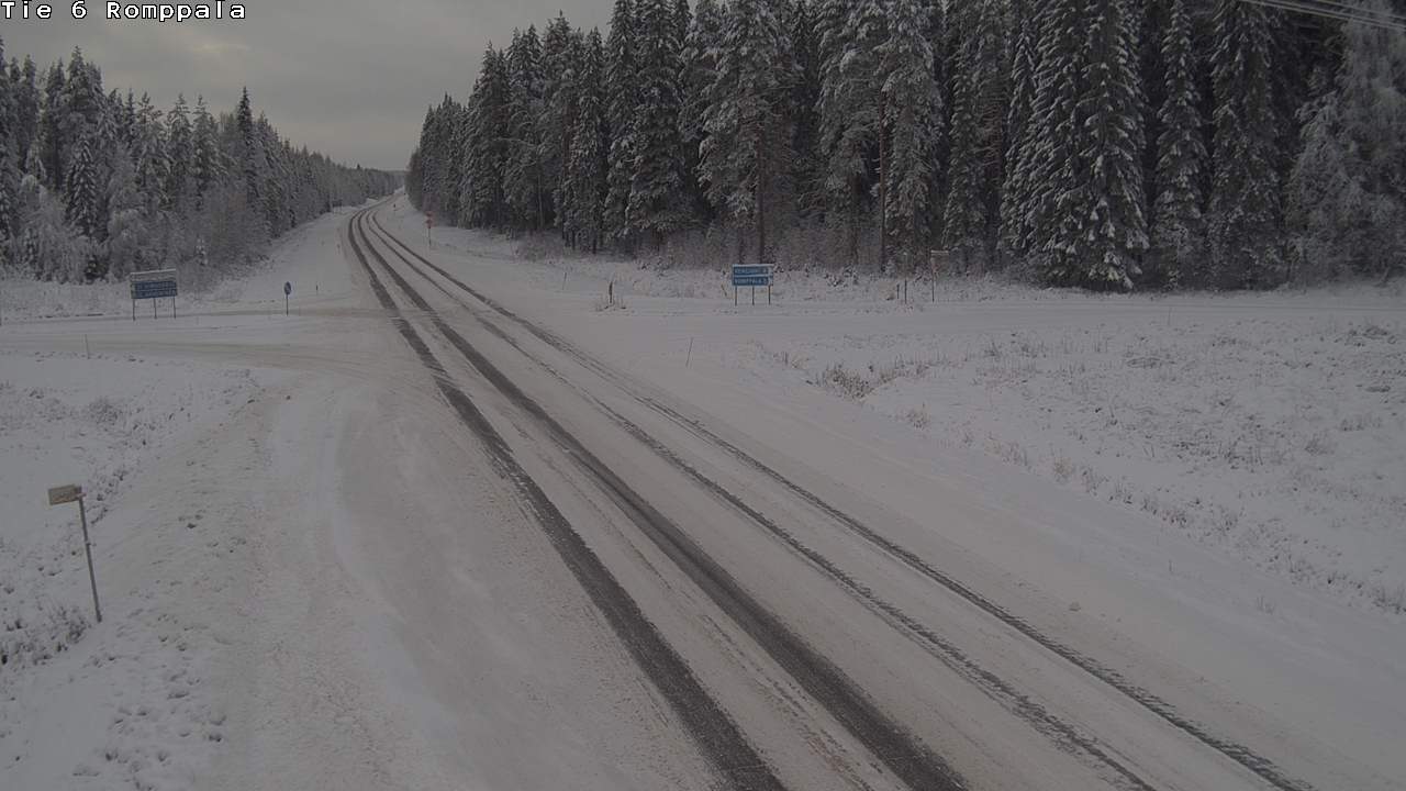 Kelikamerat Kuva Tie 6 Kontiolahti, Romppala, Kontiolahti, Pohjois-Karjala