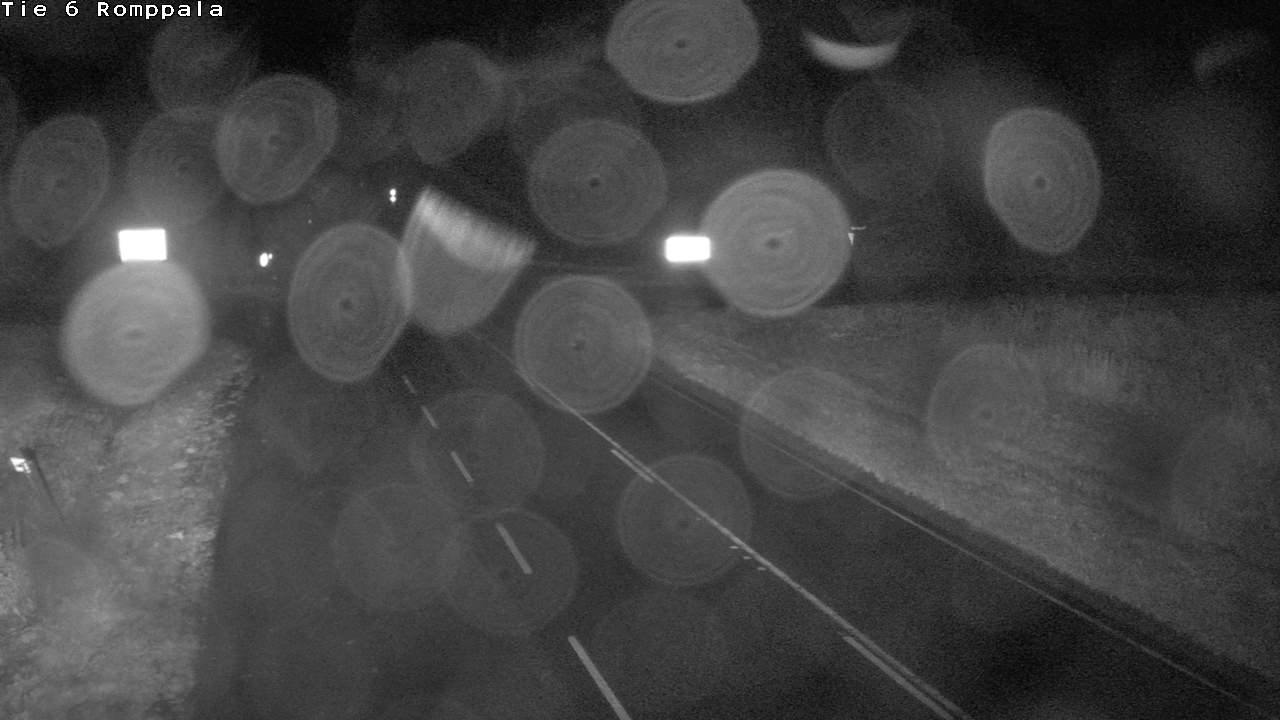 Weather Camera Image Road 6 Kontiolahti, Romppala, Kontiolahti, Pohjois-Karjala