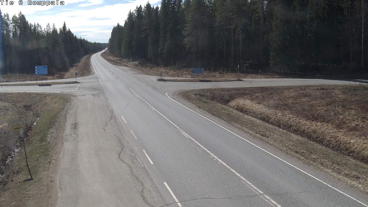 Kelikamerat Kuva Tie 6 Kontiolahti, Romppala, Kontiolahti, Pohjois-Karjala