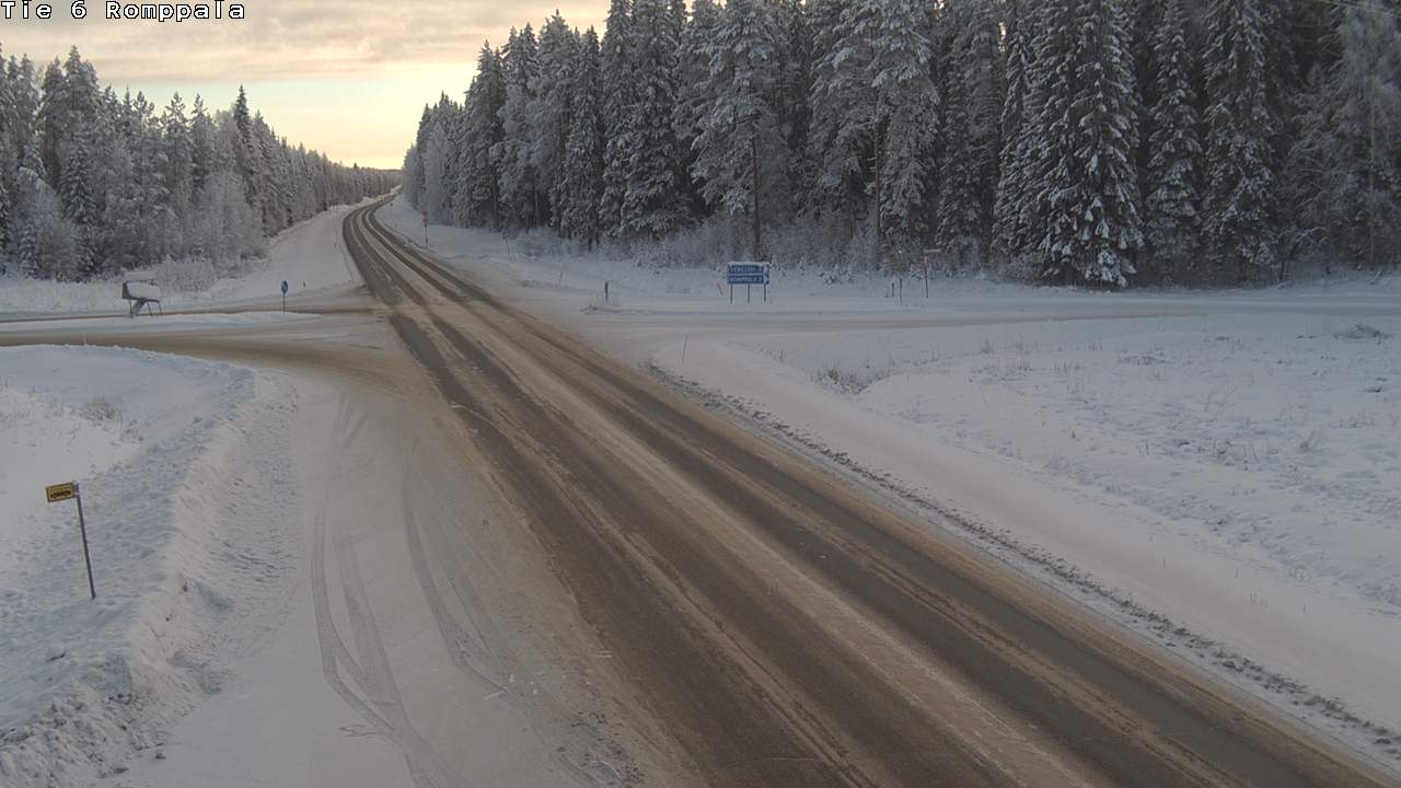 Kelikamerat Kuva Tie 6 Kontiolahti, Romppala, Kontiolahti, Pohjois-Karjala