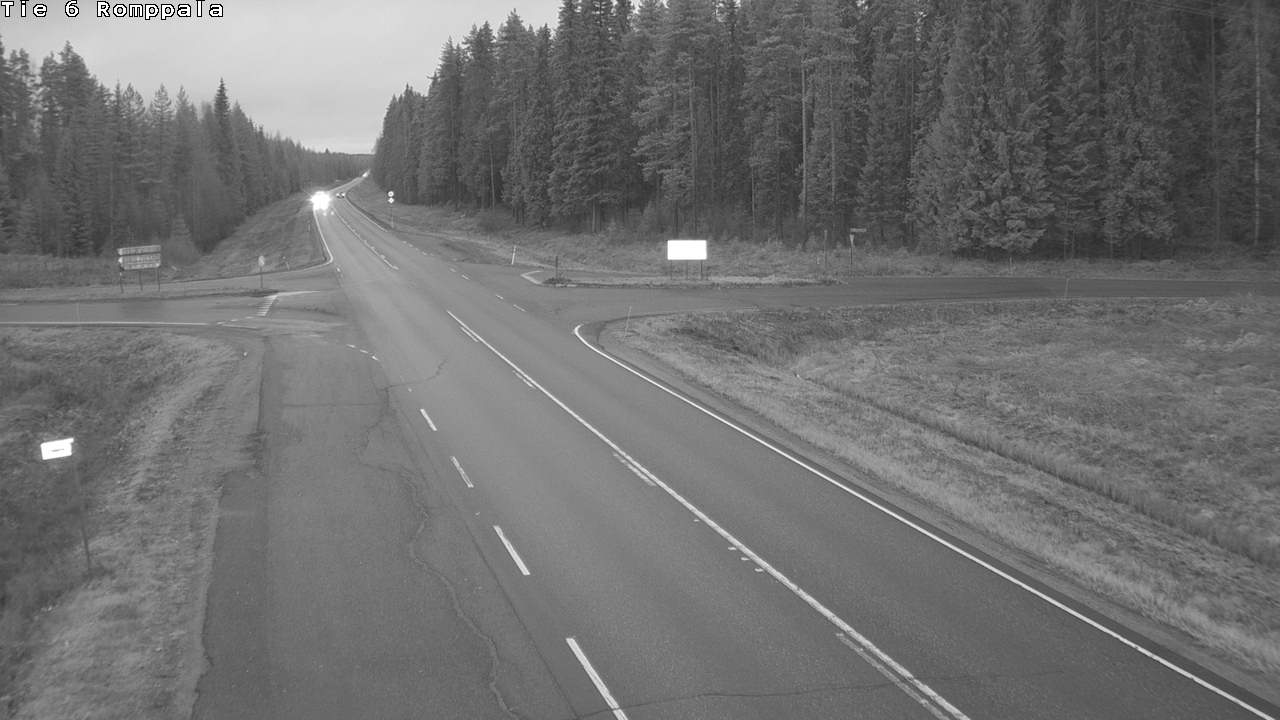 Kelikamerat Kuva Tie 6 Kontiolahti, Romppala, Kontiolahti, Pohjois-Karjala