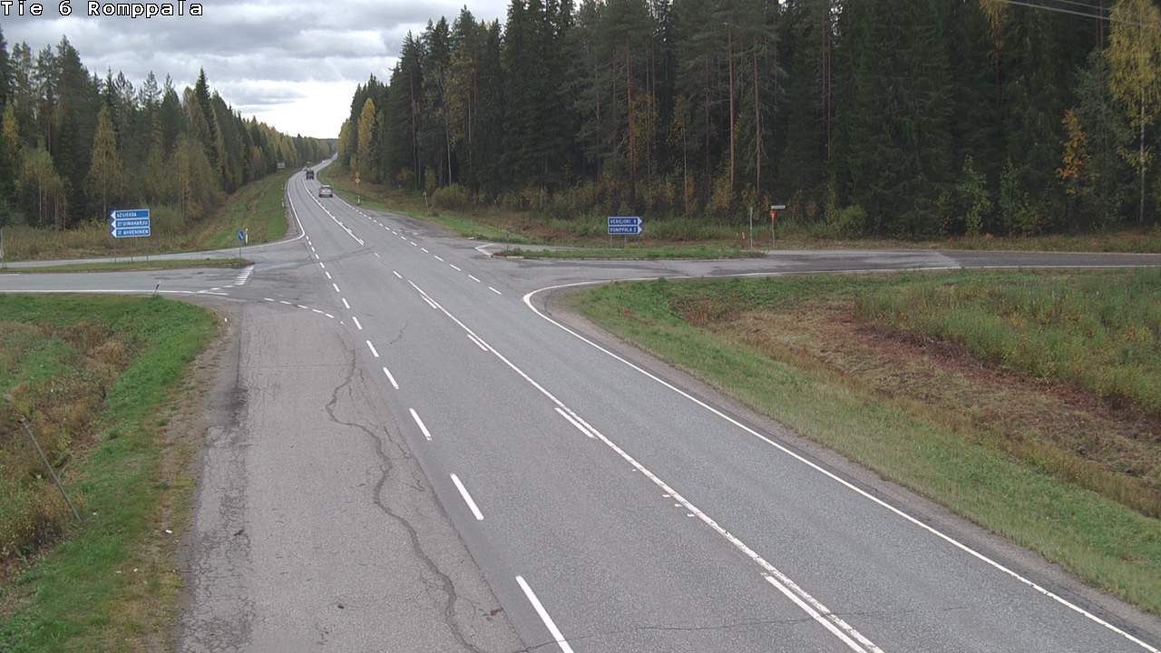 Kelikamerat Kuva Tie 6 Kontiolahti, Romppala, Kontiolahti, Pohjois-Karjala
