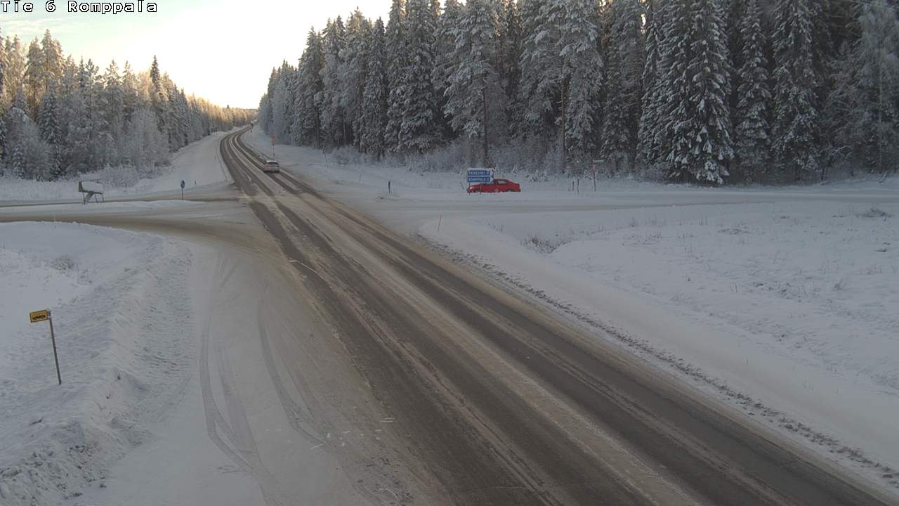 Kelikamerat Kuva Tie 6 Kontiolahti, Romppala, Kontiolahti, Pohjois-Karjala