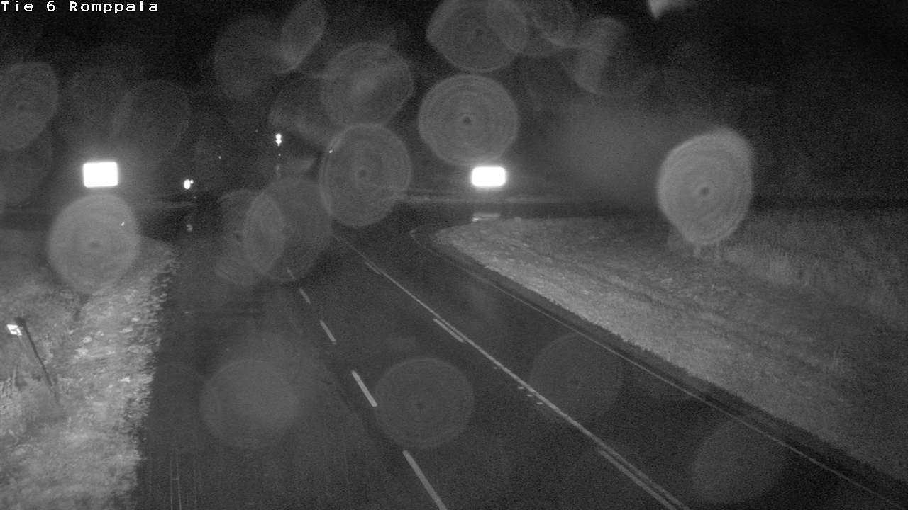 Weather Camera Image Road 6 Kontiolahti, Romppala, Kontiolahti, Pohjois-Karjala