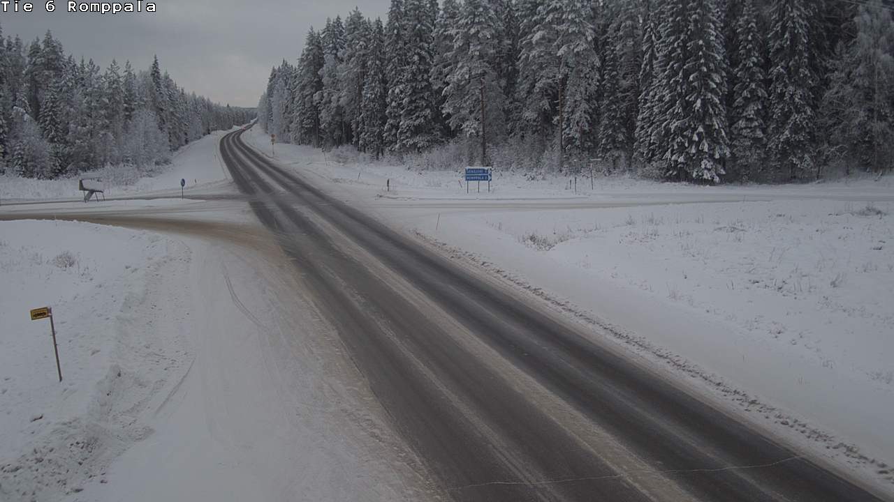Kelikamerat Kuva Tie 6 Kontiolahti, Romppala, Kontiolahti, Pohjois-Karjala