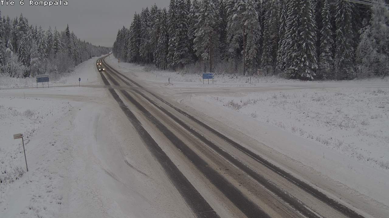 Kelikamerat Kuva Tie 6 Kontiolahti, Romppala, Kontiolahti, Pohjois-Karjala