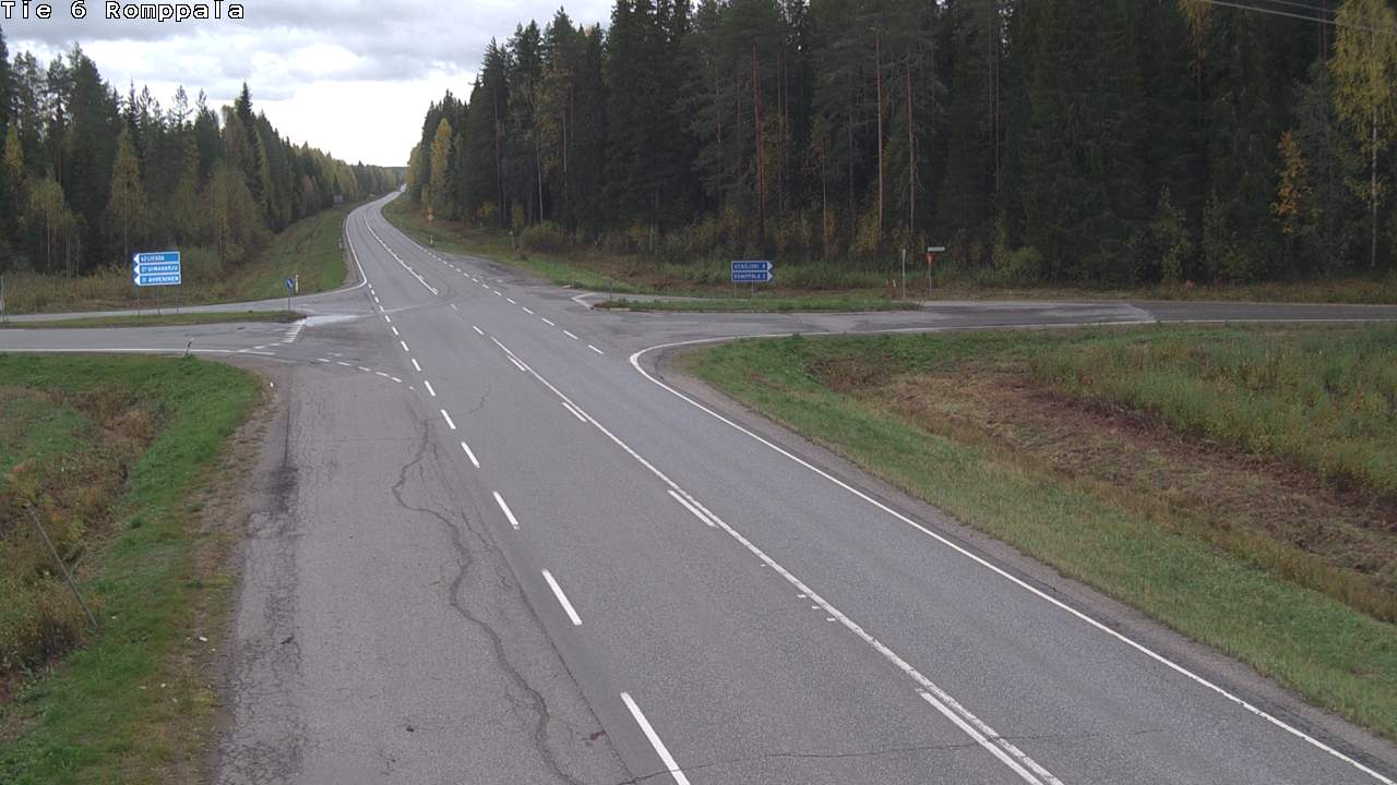 Kelikamerat Kuva Tie 6 Kontiolahti, Romppala, Kontiolahti, Pohjois-Karjala