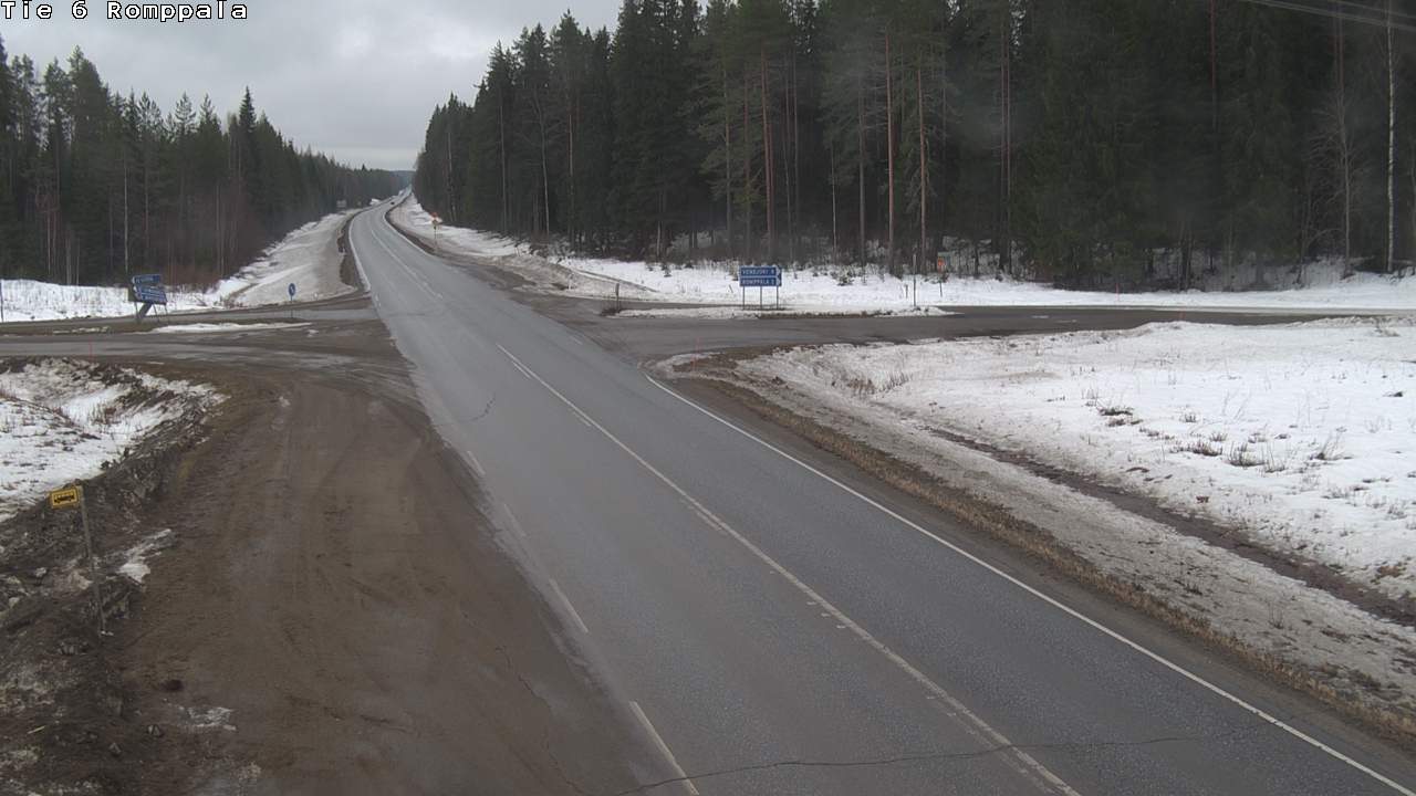 Kelikamerat Kuva Tie 6 Kontiolahti, Romppala, Kontiolahti, Pohjois-Karjala