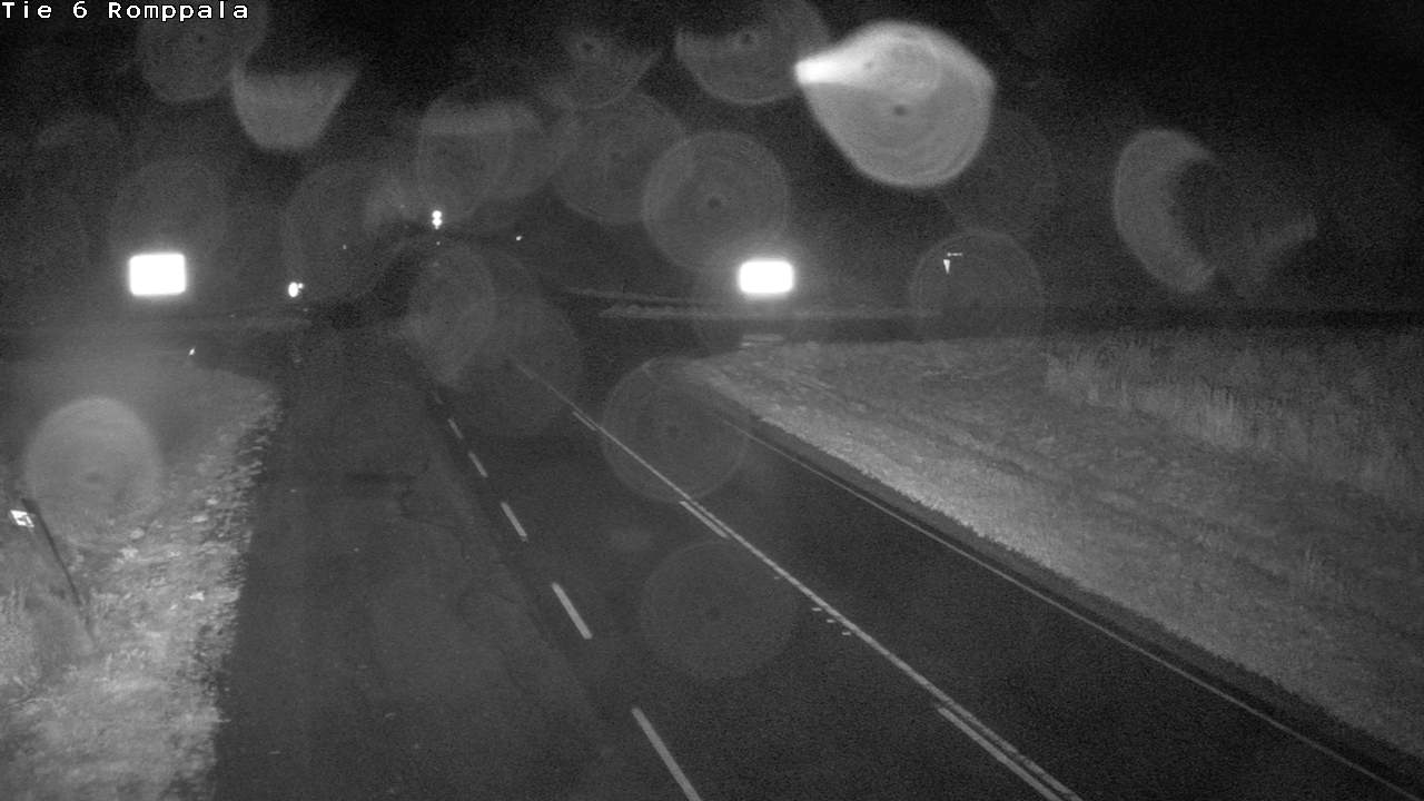 Weather Camera Image Road 6 Kontiolahti, Romppala, Kontiolahti, Pohjois-Karjala