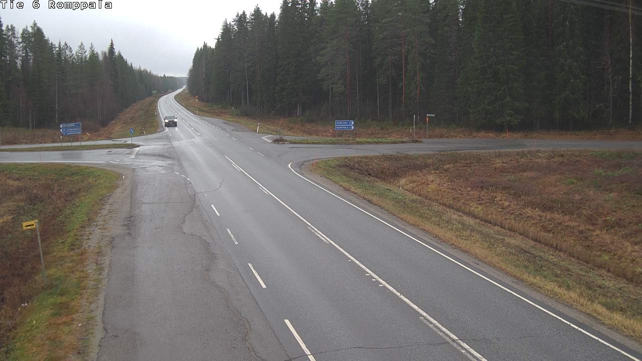 Kelikamerat Kuva Tie 6 Kontiolahti, Romppala, Kontiolahti, Pohjois-Karjala