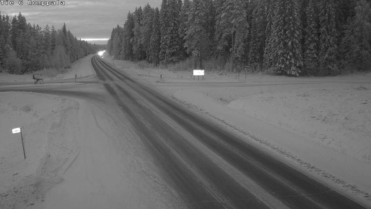 Kelikamerat Kuva Tie 6 Kontiolahti, Romppala, Kontiolahti, Pohjois-Karjala