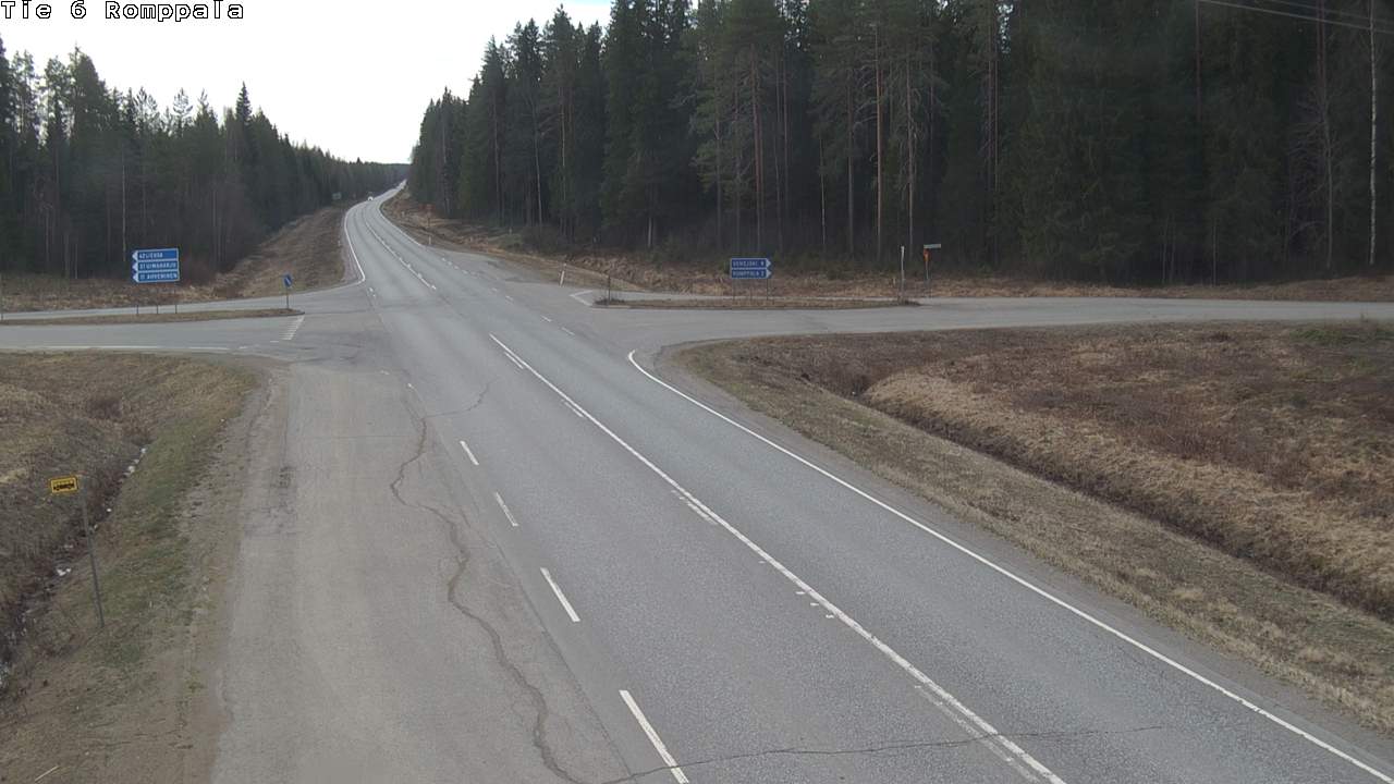 Kelikamerat Kuva Tie 6 Kontiolahti, Romppala, Kontiolahti, Pohjois-Karjala