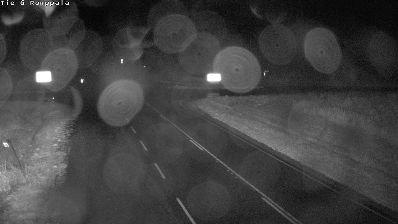 Weather Camera Image Road 6 Kontiolahti, Romppala, Kontiolahti, Pohjois-Karjala