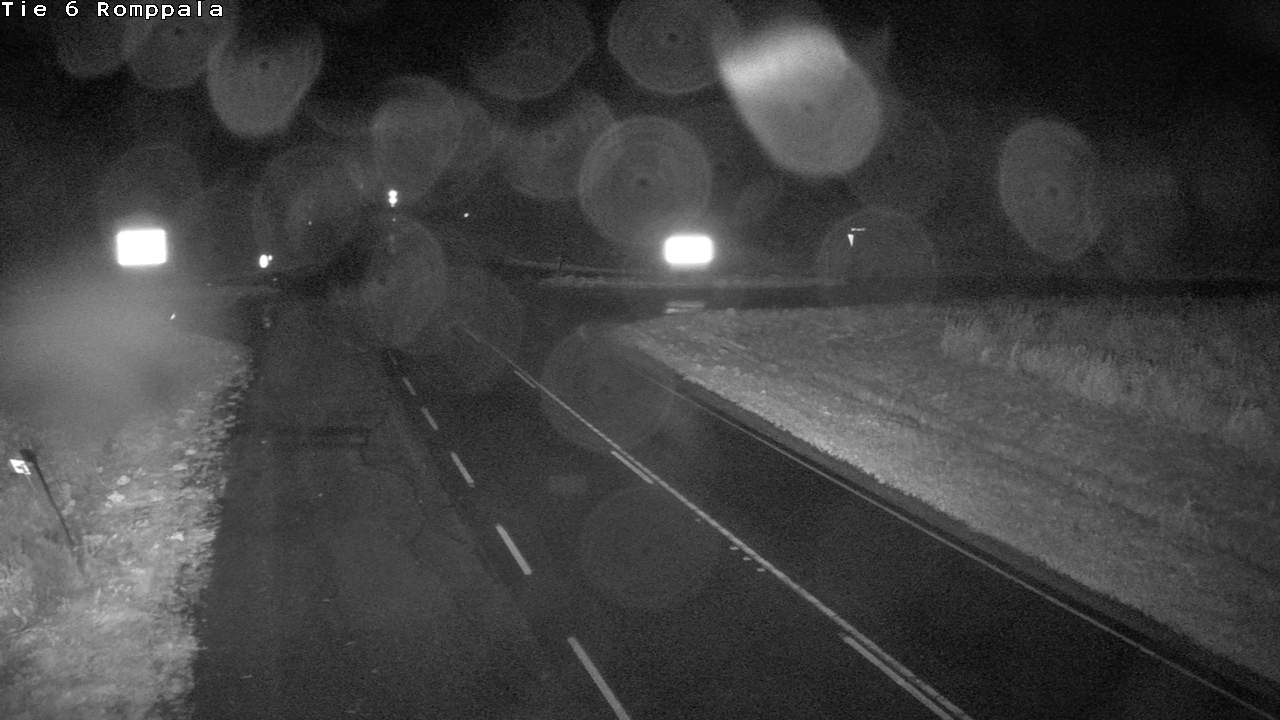 Weather Camera Image Road 6 Kontiolahti, Romppala, Kontiolahti, Pohjois-Karjala